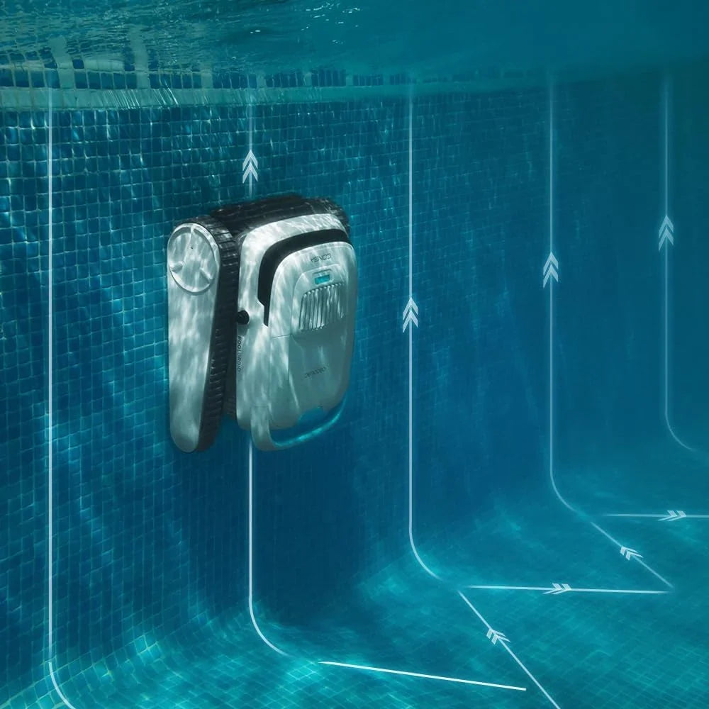 Cecotec Conga Pooldroid 5000 TotalClean Pearl Robot Limpiafondos sin Cable para Piscinas hasta 100 m²
