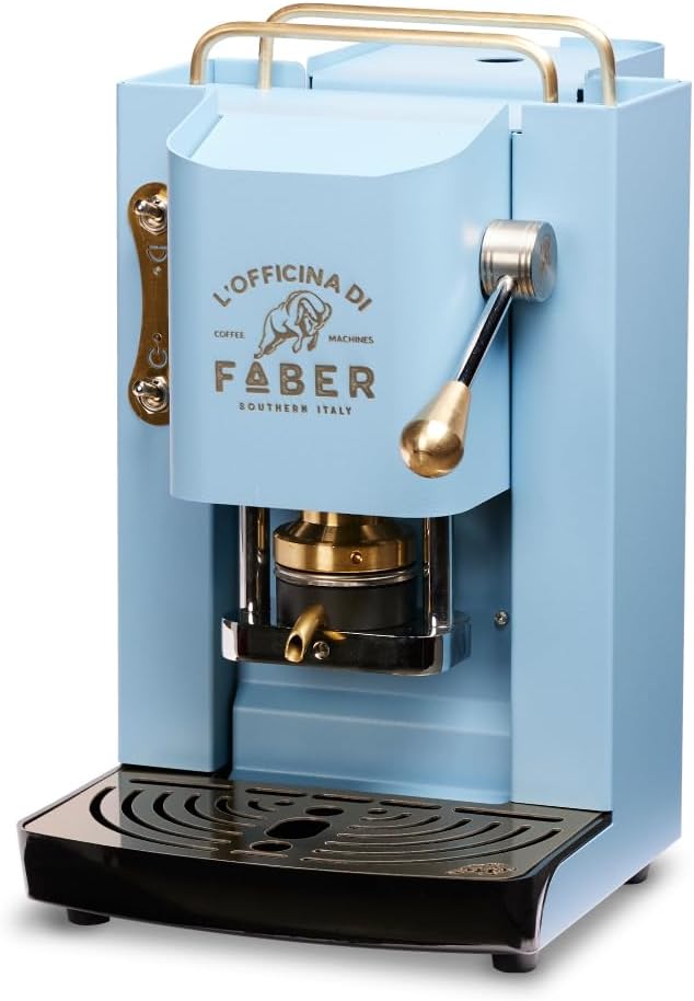 Faber Pro Total Deluxe Cafetera de Monodosis ESE 44 mm de Latón, 1,3 L - imagen 6