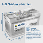 VARTA Silver Dynamic AGM A6 Batería de Coche 12 V 80 Ah 800 A para Start-Stop