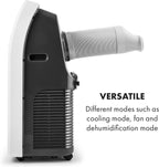 Klarstein Aire Acondicionado Portátil 4 en 1 con Modo Noche y Bajo Consumo, hasta 12000 BTU