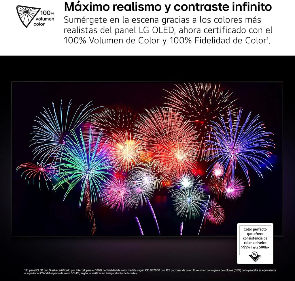 OLED48C54LA TV OLED evo 48" 4K Smart TV webOS 25, Dolby Vision, Dolby Atmos, 120 Hz