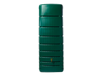 4rain Depósito de Agua de Lluvia SLIM 650 L con Grifo y Sujeción Antiviento