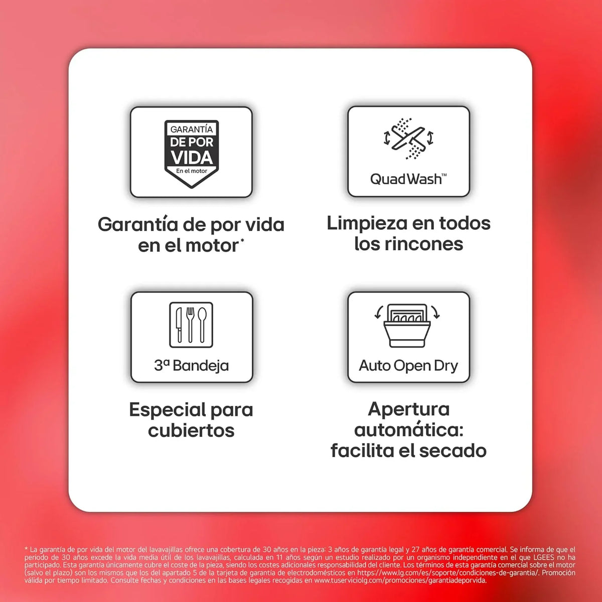 DF273FV Lavavajillas QuadWash Steam 14 Servicios, Tercera Bandeja, WiFi, Apertura Automática, Clase A