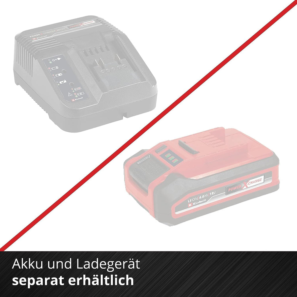 Einhell TE-SW 18/610 Li Barredora a Batería 18 V, 61 cm, Depósito de 20 L (sin Batería)