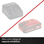 Einhell TE-SW 18/610 Li Barredora a Batería 18 V, 61 cm, Depósito de 20 L (sin Batería)