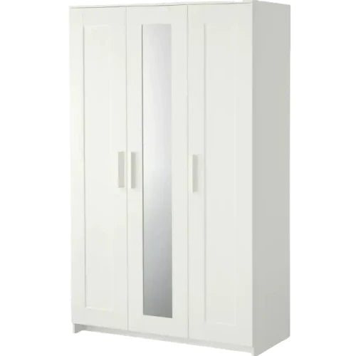 IKEA BRIMNES Armario 3 Puertas Blanco 117 x 190 cm