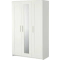IKEA BRIMNES Armario 3 Puertas Blanco 117 x 190 cm