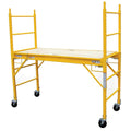 Andamio Plegable Móvil de Acero Pro Series, 454 kg, Altura de Trabajo 3,66 m, con Ruedas