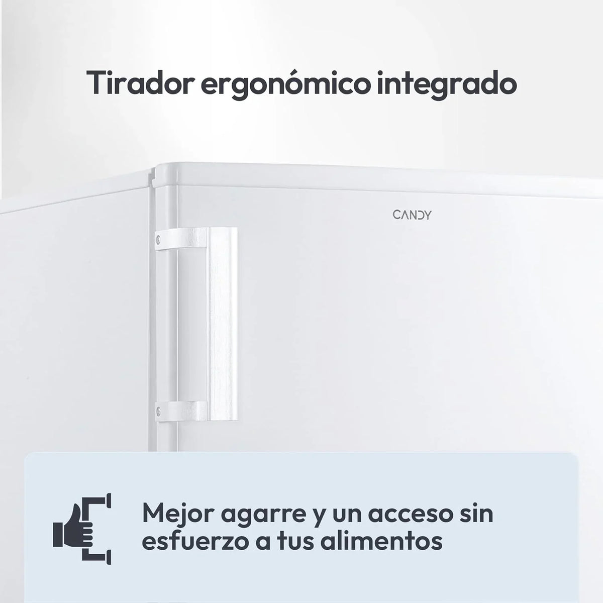 Candy CCTOS 544WHN Frigorífico Bajo Encimera 109 L con Congelador, Silencioso 40 dB, Blanco