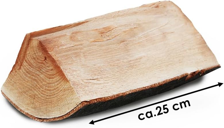Leña de Haya Seca en Palé 1 RM (1,6 m³ apilado), Troncos de 25 o 33 cm