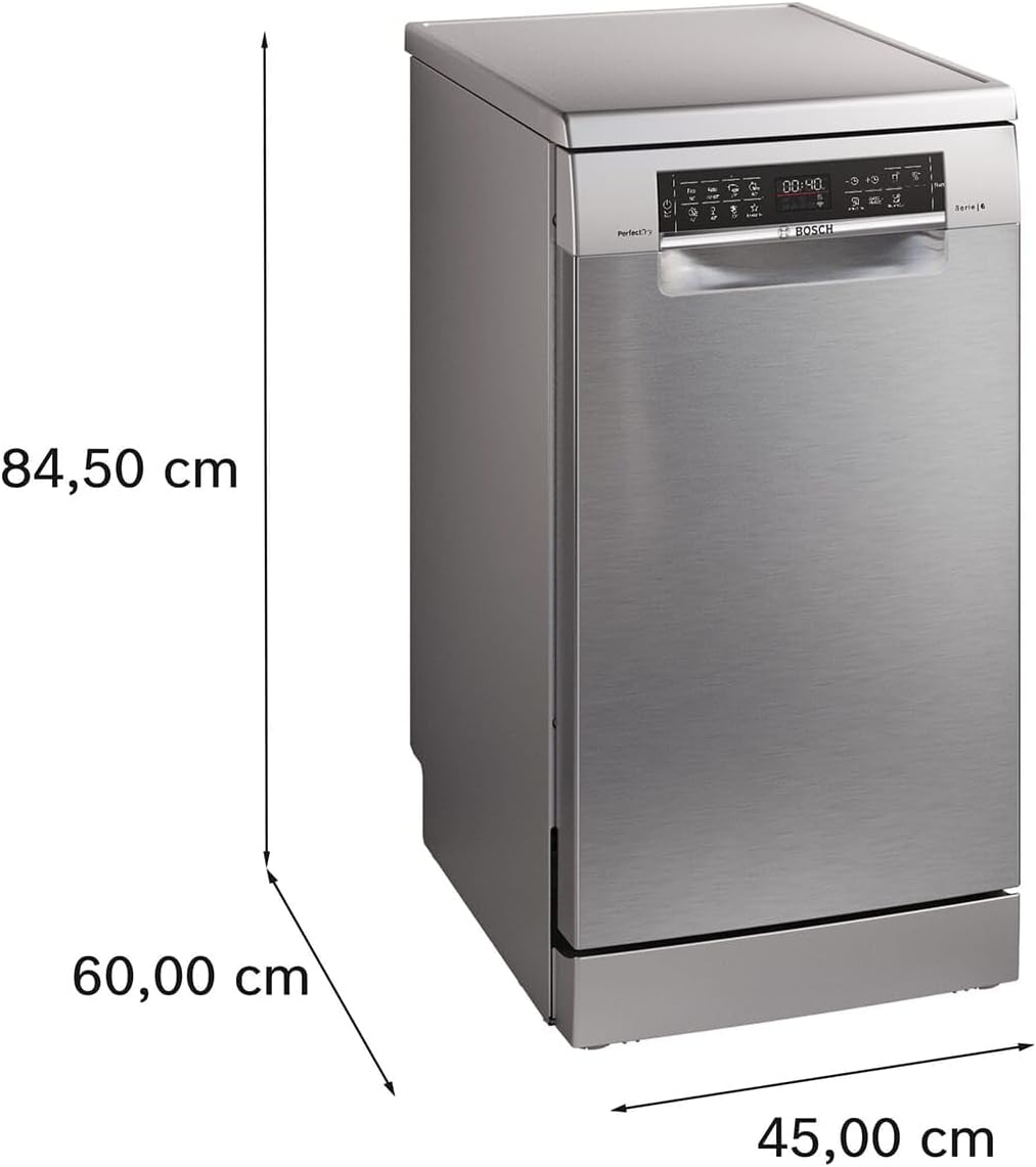 Bosch SPV2IKX10E Lavavajillas Integrable 45 cm Serie 2 con Home Connect y AquaStop