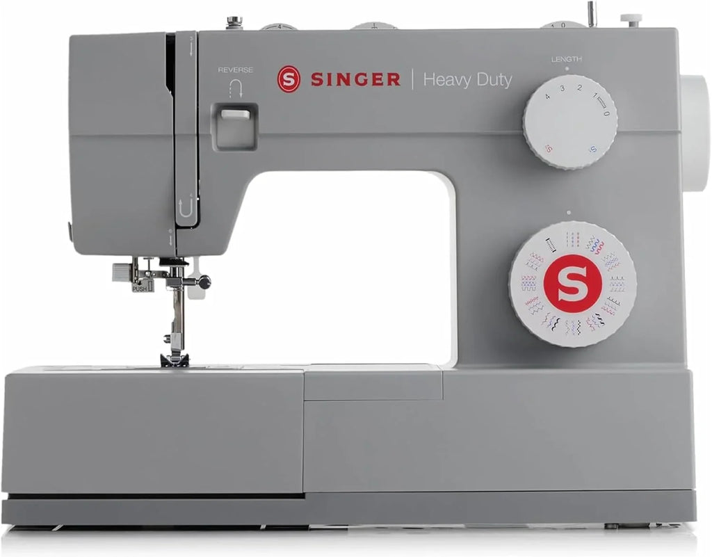 Singer Heavy Duty 4432 Máquina de Coser 32 Puntadas con Placa de Acero Inoxidable