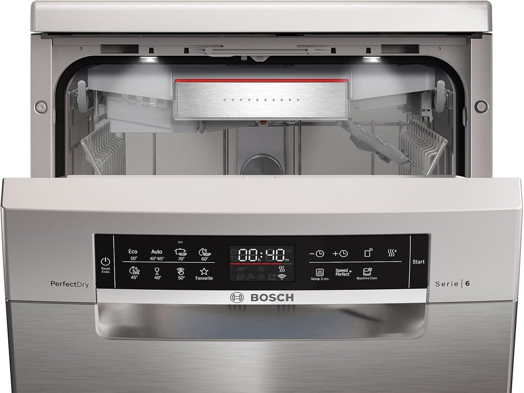 Bosch SPV2IKX10E Lavavajillas Integrable 45 cm Serie 2 con Home Connect y AquaStop