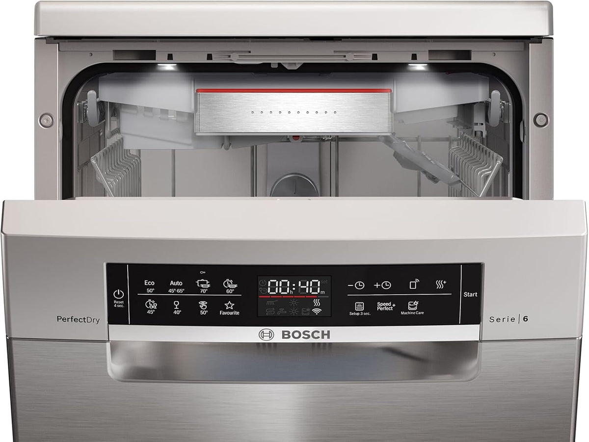 Bosch SPV2IKX10E Lavavajillas Integrable 45 cm Serie 2 con Home Connect y AquaStop