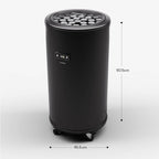 Klarstein Beersafe L Nevera para Bebidas 75 L de Acero Inoxidable con Pantalla LED, 0-16 °C
