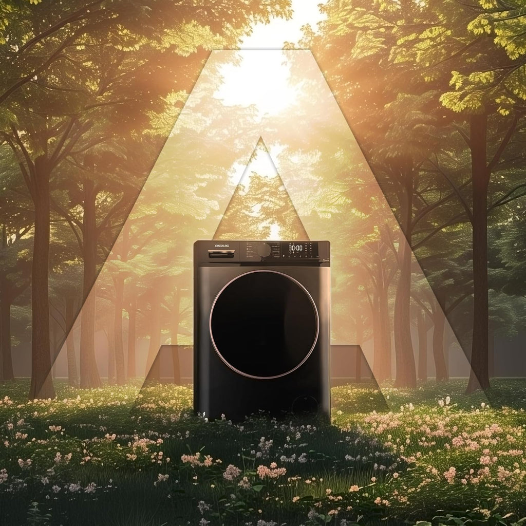 Cecotec Bolero DressCode 10610 Inverter Steel Lavadora 10 kg, 1400 rpm, Steam Max, 15 Programas