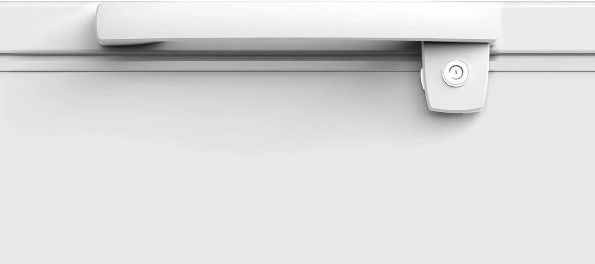 METRO Professional GHF2500 Congelador Arcón Horizontal 500 L con Cerradura y Ruedas, Blanco