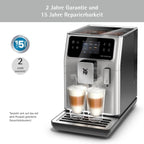 WMF Perfection 640 Cafetera Superautomática con Sistema de Leche, 16 Especialidades y Doble Thermoblock