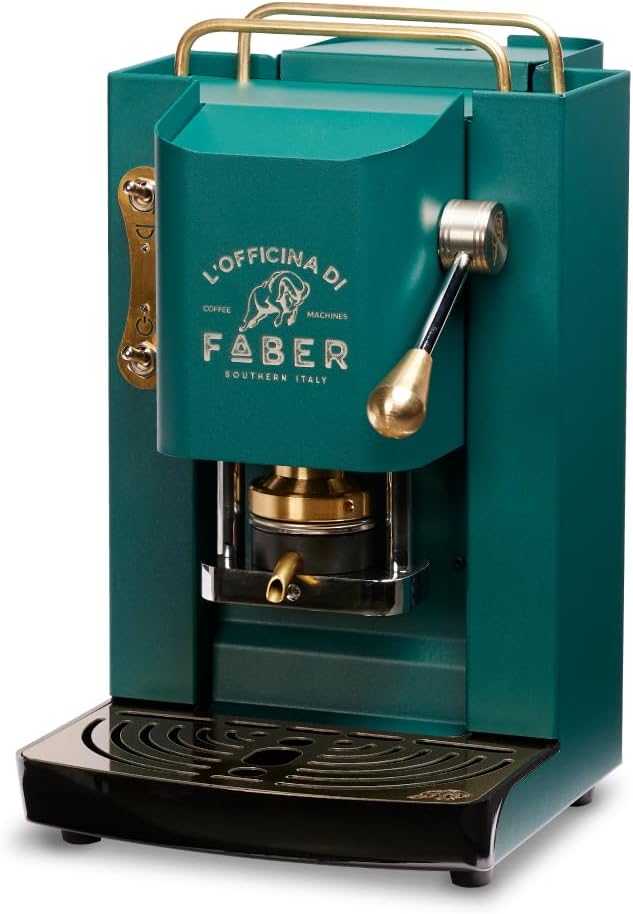 Faber Pro Total Deluxe Cafetera de Monodosis ESE 44 mm de Latón, 1,3 L - imagen 7