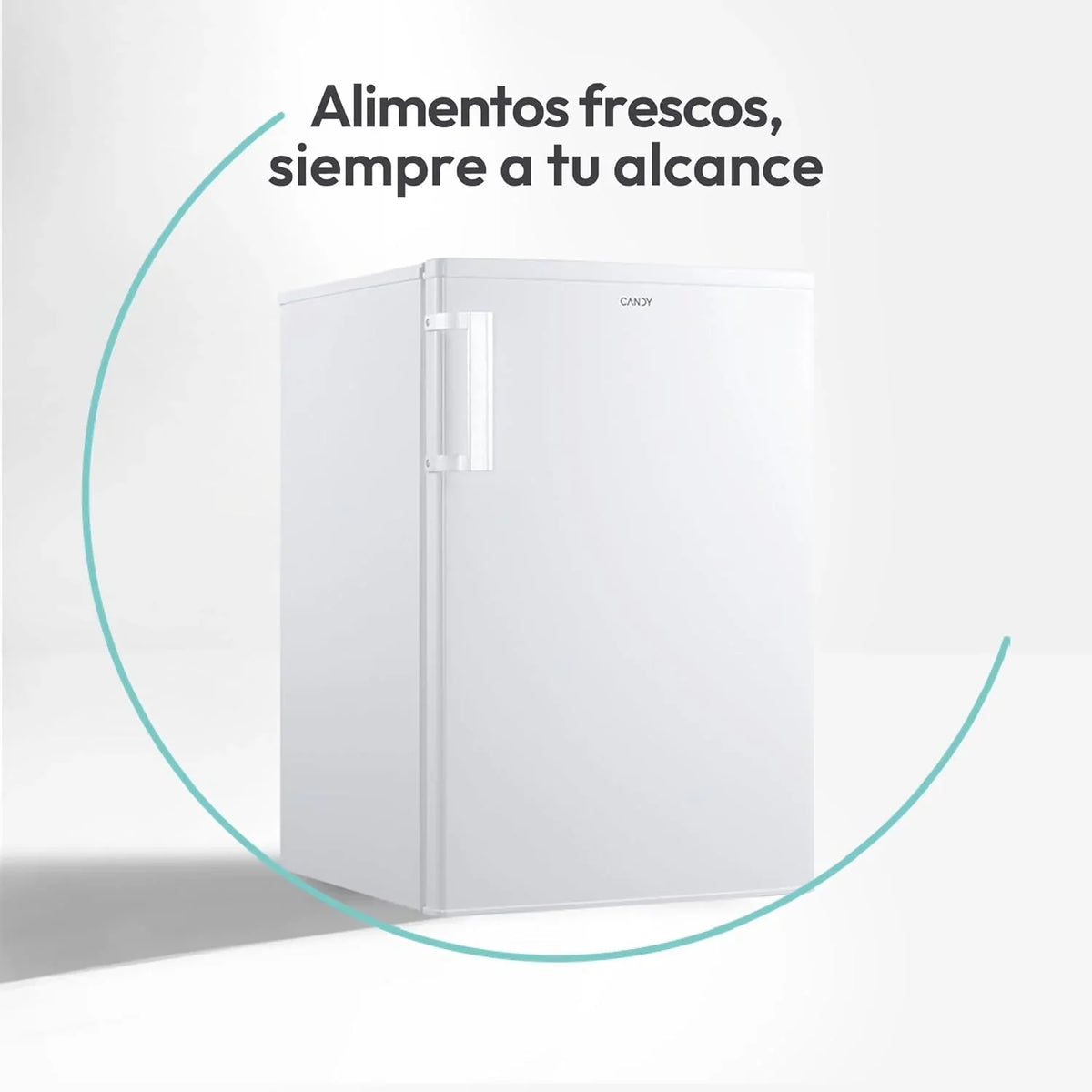 Candy CCTOS 544WHN Frigorífico Bajo Encimera 109 L con Congelador, Silencioso 40 dB, Blanco