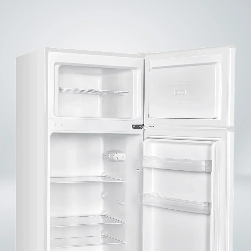 NILSON NF145500E Frigorífico 2 Puertas 206 L, 143 cm, Silencioso 40 dB, Blanco, Clase E