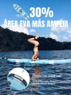 Niphean Tabla de Paddle Surf Hinchable 305 cm con Accesorios, SUP para Adultos y Principiantes