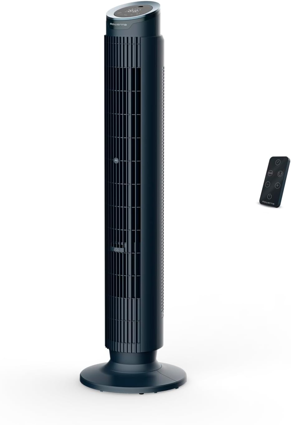 Rowenta Eole Silence Force VU7050F0 Ventilador de Torre 20 dB, 12 Velocidades, Mando y Difusor de Aromas