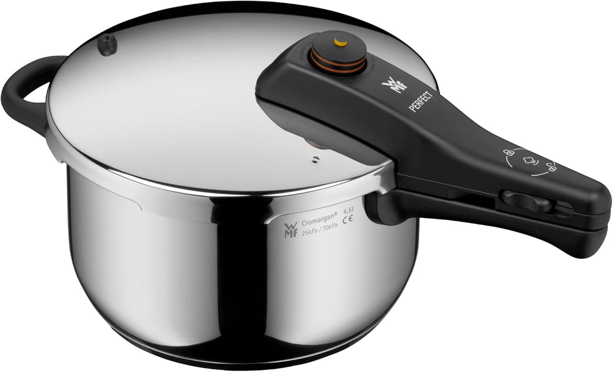 WMF Perfect One Pot Set de Olla Rápida 2 Piezas 4,5 L y 3 L, Inducción, Acero Inoxidable