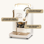 Faber Pro Total Deluxe Cafetera de Monodosis ESE 44 mm de Latón, 1,3 L