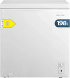 Cecotec Bolero CoolMarket Chest 198M White D Congelador Horizontal 198 L, Puerta ZeroG, Dual Function