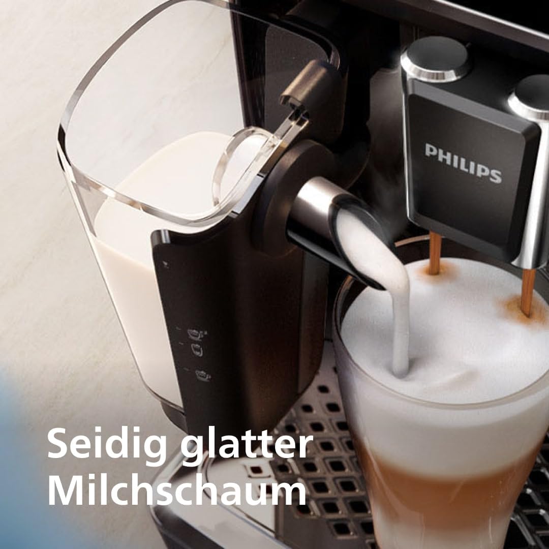 Serie 5400 EP5441/50 Cafetera Superautomática LatteGo con 12 Bebidas y Pantalla TFT