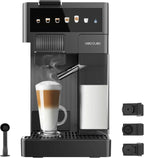 Cecotec FreeStyle Latte Cafetera Multicápsula 20 Bares con Depósito de Leche, 1350 W