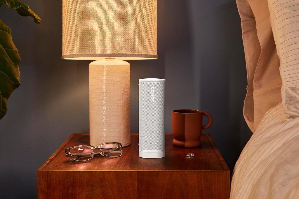 Sonos Roam 2 Altavoz Portátil Bluetooth y WiFi Resistente al Agua IP67, Blanco