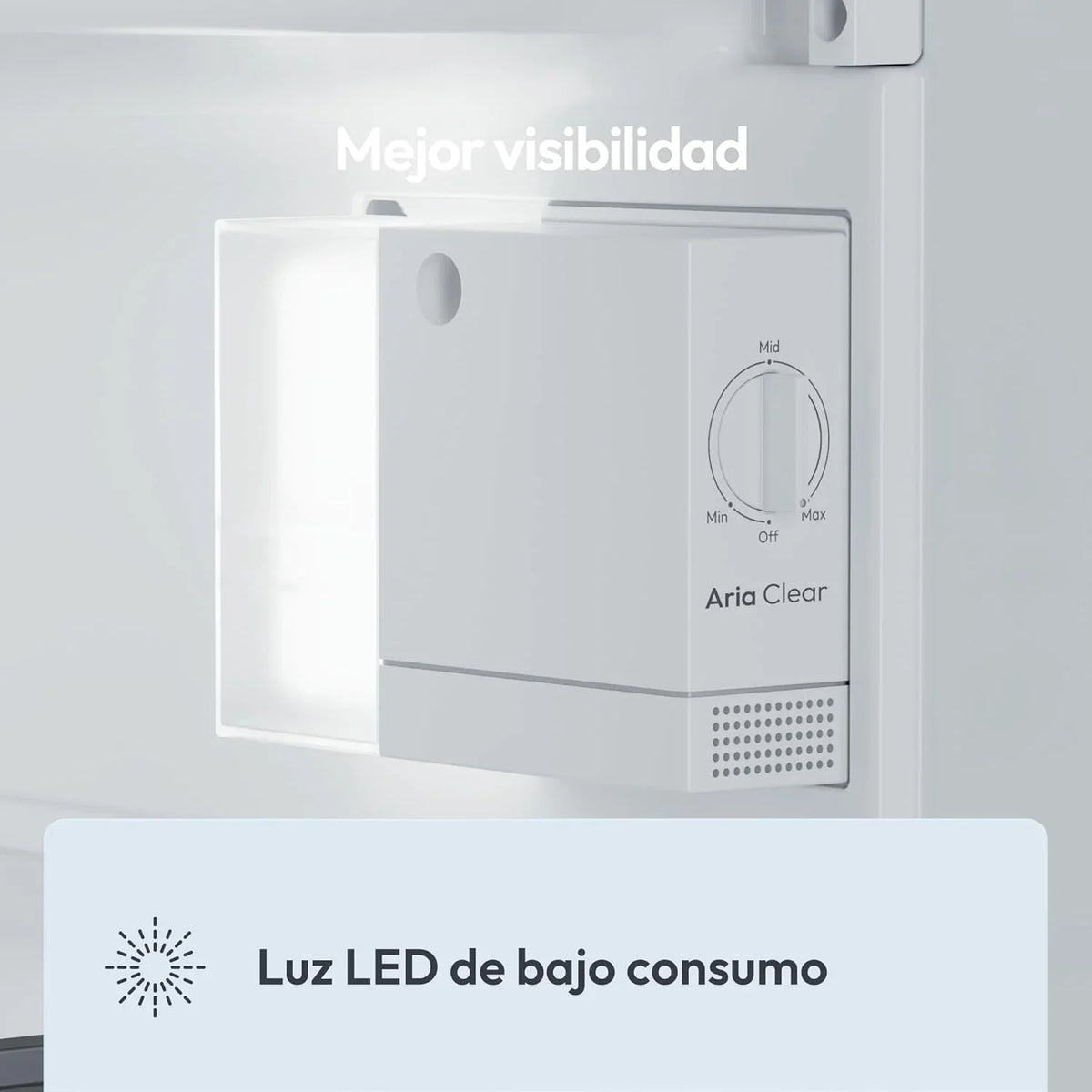Candy CNOQ2S58EX Frigorífico Mini con Congelador 129 L, 54,5 x 85 cm, Luz LED, Inox