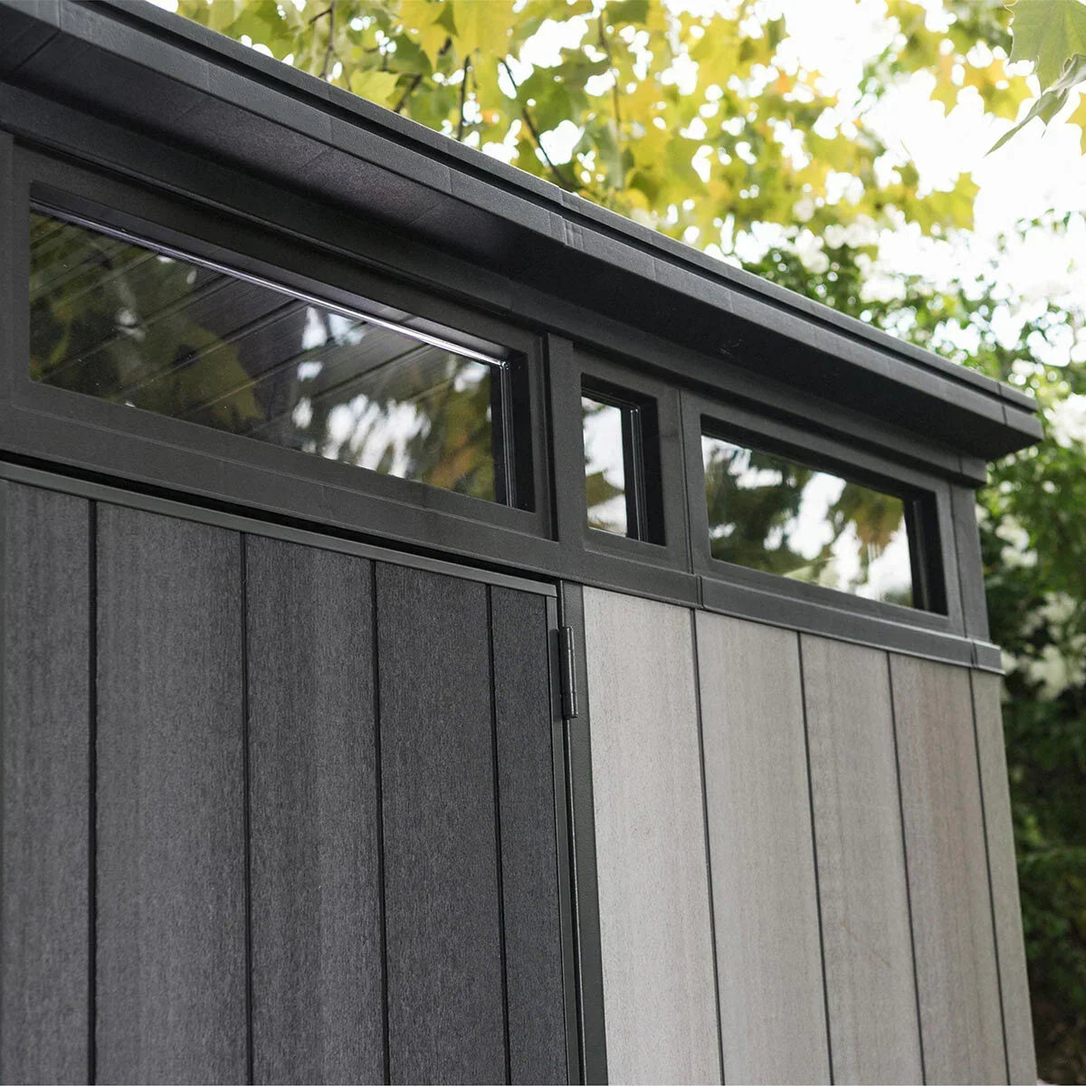 Keter Artisan 11 x 7 pies (3,4 x 2,1 m) Caseta de Jardín de Resina Robusta