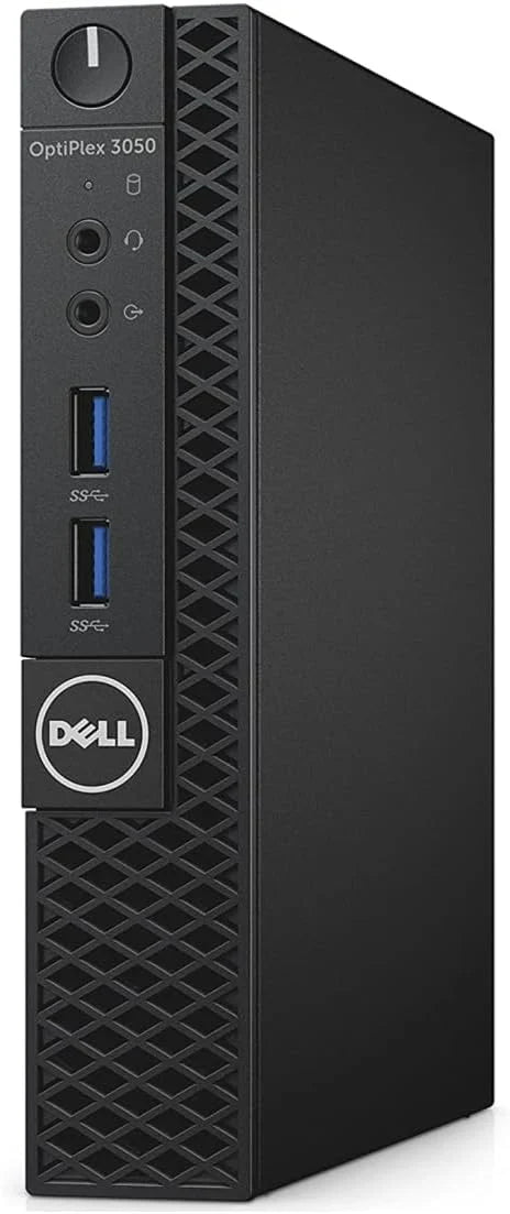 Dell OptiPlex 3050 Mini PC Reacondicionado Intel Core i7-6700T, 16 GB RAM, SSD 240 GB, Windows 11 Pro