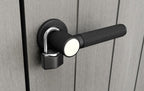 Keter High Store Plus Armario de Exterior 1400 L Gris 170,4 x 140 x 73,6 cm, Paredes Duotech