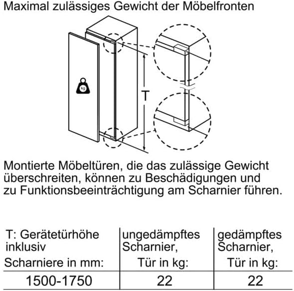 Bosch GIV11ADC0 Congelador Integrable Serie 6, 70 L, LowFrost, 72 cm