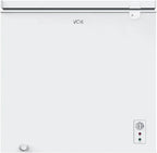VOK EVF-194CDEW Congelador Horizontal 194 L, Función Dual, Congelación Rápida, Luz LED, Blanco