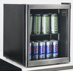 METRO Professional GPC1046 Mini Nevera con Puerta de Cristal 46 L, Negra