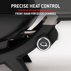Weber Q 1200N Barbacoa de Gas Portátil con Mesas Laterales y Termómetro, Negro Medianoche