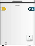 Cecotec Bolero CoolMarket Chest 142 White E Congelador Horizontal 142 L, Inverter Plus, Dual Function