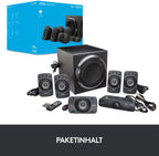 Logitech Z906 Sistema de Altavoces 5.1 Envolvente 1000 W con Certificación THX