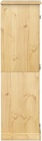 vidaXL Armario Corona de Madera Maciza de Pino 76 x 50 x 170 cm