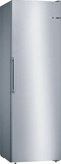 Bosch GSN29VIEP Congelador Vertical No Frost Serie 4, 186 x 60 cm, 242 L, Cajones BigBox, Acero