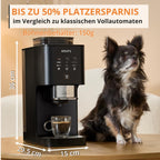 Krups Coffee Crush Extra SA4028E0 Cafetera Superautomática de Solo 15 cm con Molinillo de Acero