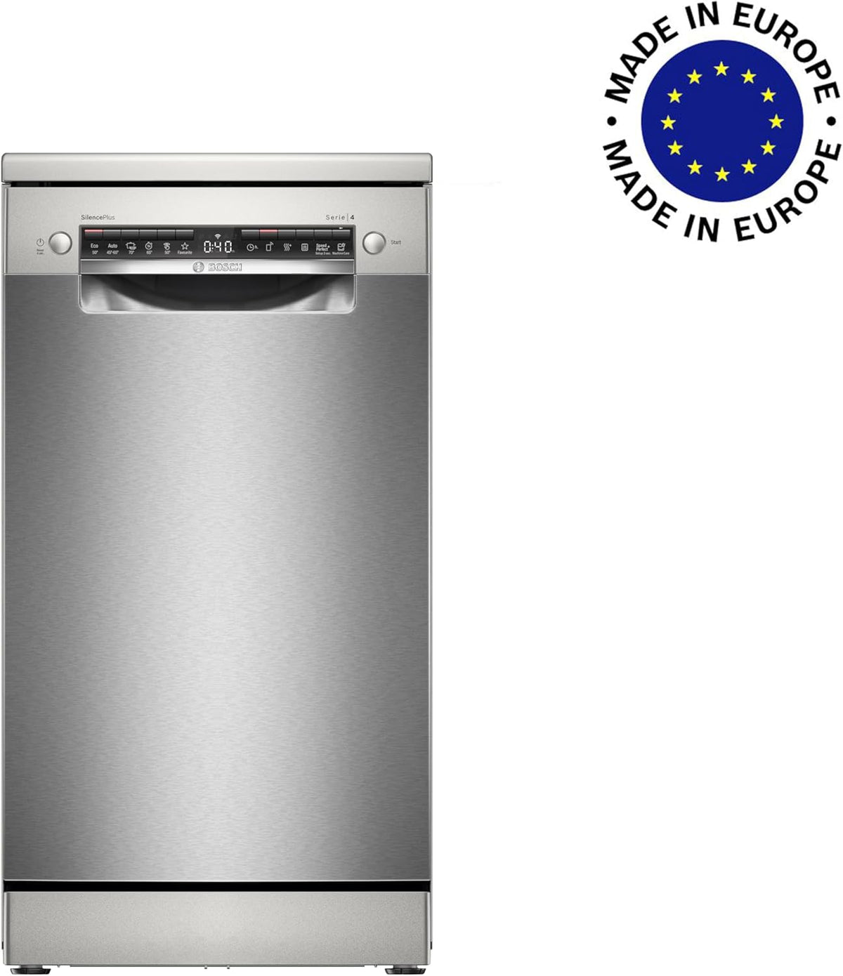 Bosch SPV2IKX10E Lavavajillas Integrable 45 cm Serie 2 con Home Connect y AquaStop