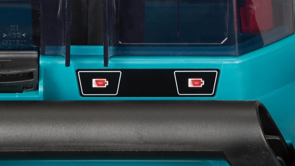 Makita DLM382PM2 Cortacésped a Batería 2 x 18 V, 38 cm, con 2 Baterías 4 Ah y Cargador Doble