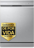DF273FV Lavavajillas QuadWash Steam 14 Servicios, Tercera Bandeja, WiFi, Apertura Automática, Clase A