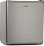 Klarstein Garfield Eco Mini Congelador Vertical 33 L Silencioso, Plateado